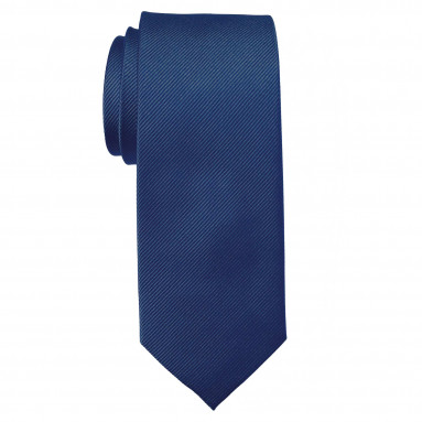 Cravate unie - Soie