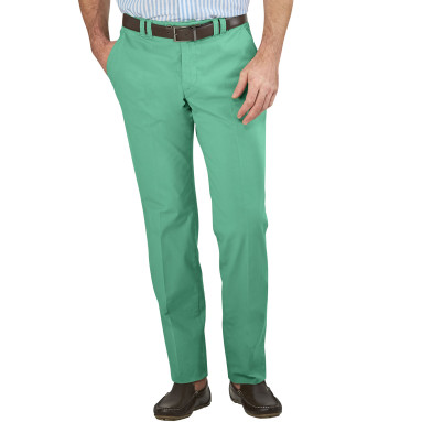 Pantalon chino coloré extensible